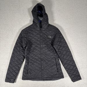 The‎ North Face Thermoball Hoodie Women’s Size XS Full Zip Black *Flaws